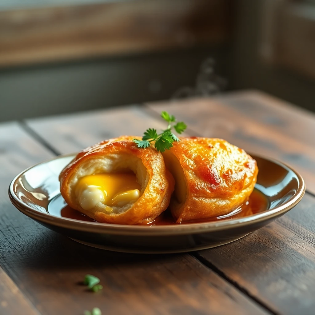 Camembert rôti Teriyaki