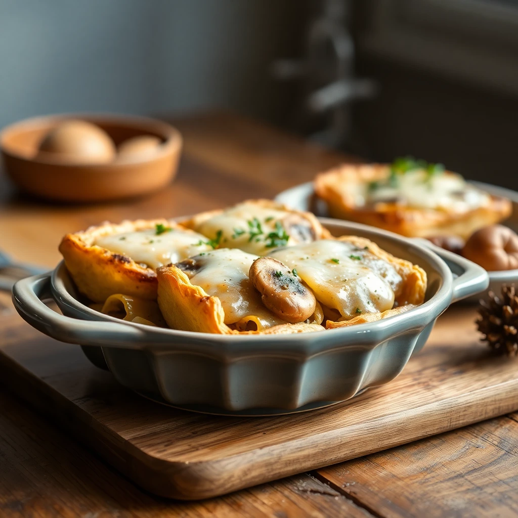 Champignons sautés Ail & parmesan