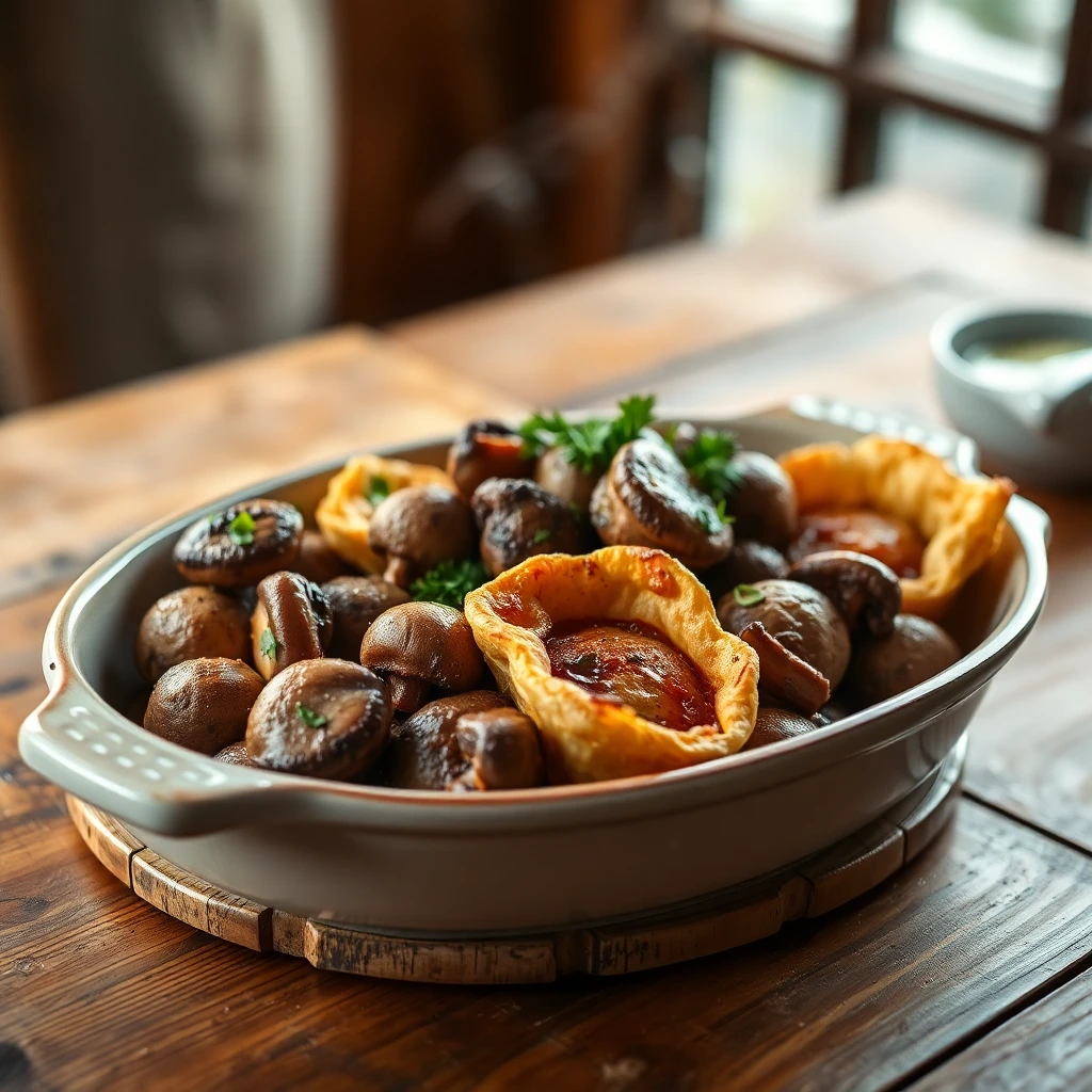 Champignons sautés Garam masala