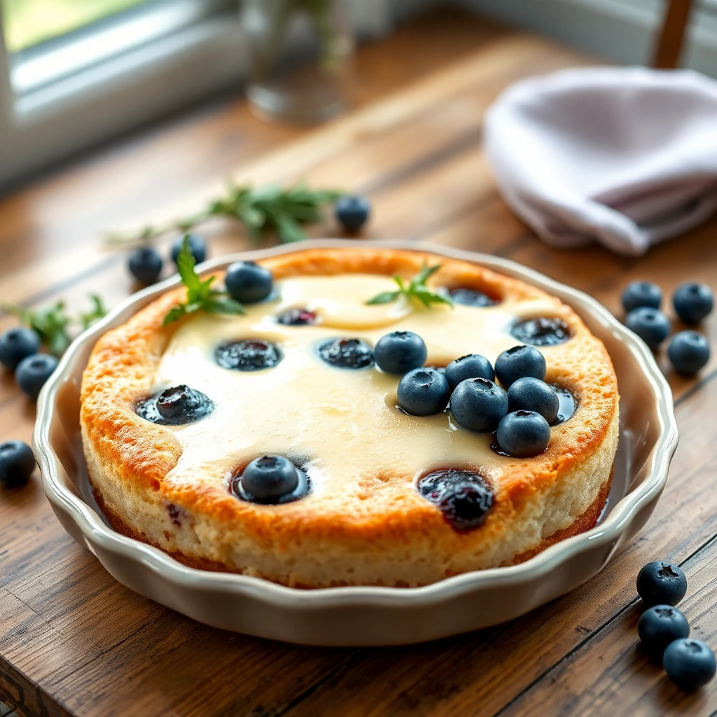 Cheesecake Myrtilles
