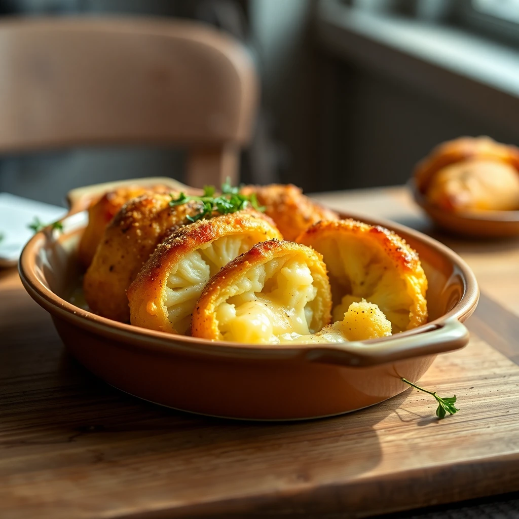 Chou-fleur rôti Ail & parmesan