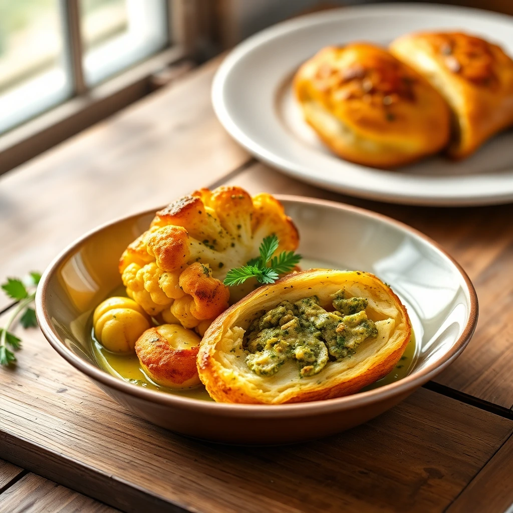 Chou-fleur rôti Pesto