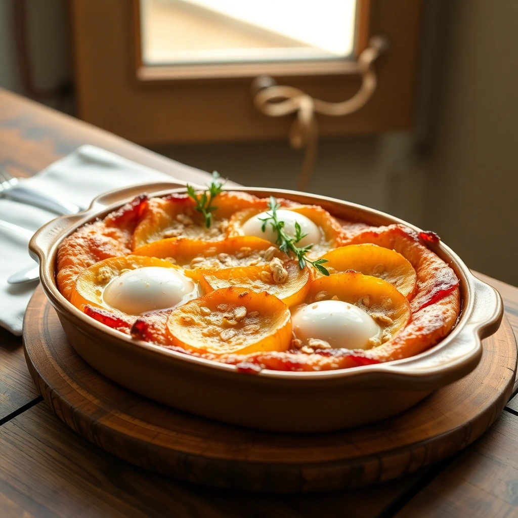 Clafoutis Pommes-cannelle