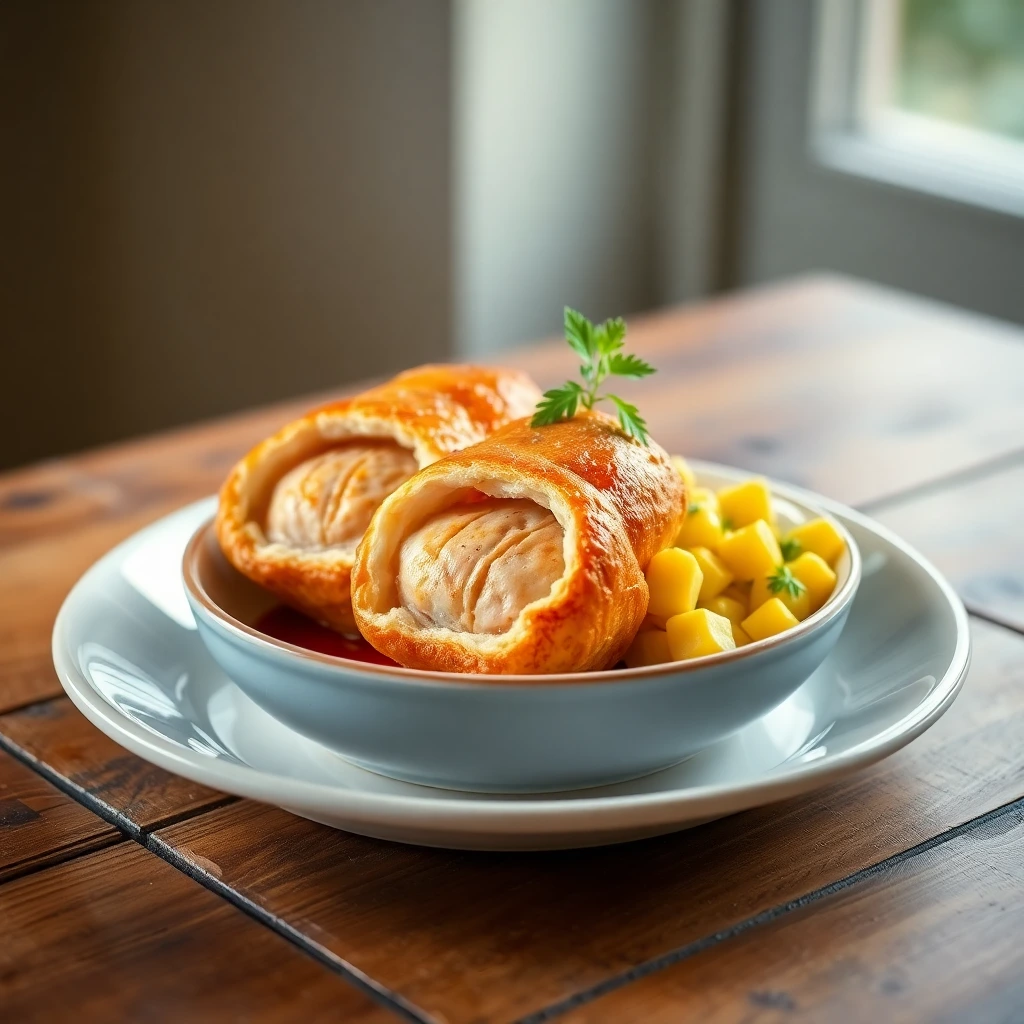 Cordon bleu maison Coréen gochujang