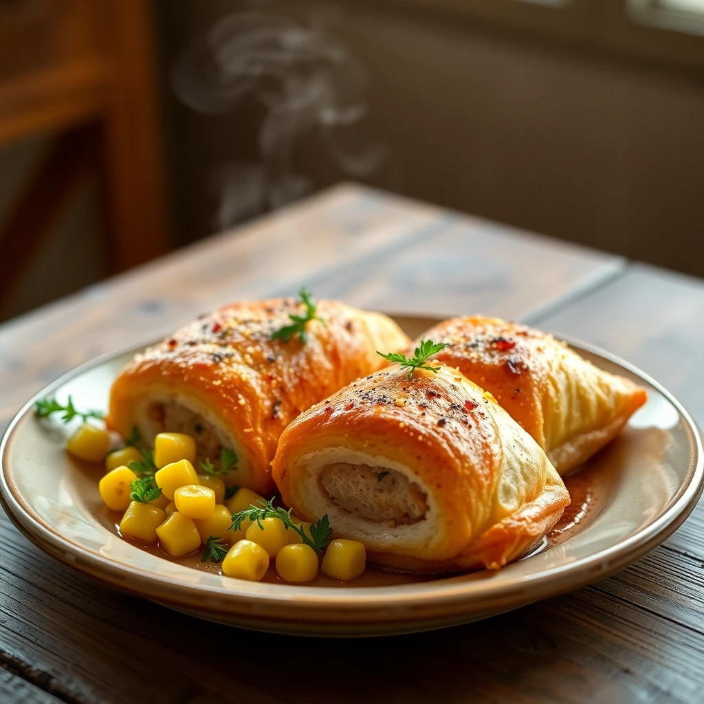 Cordon bleu maison Romarin-ail