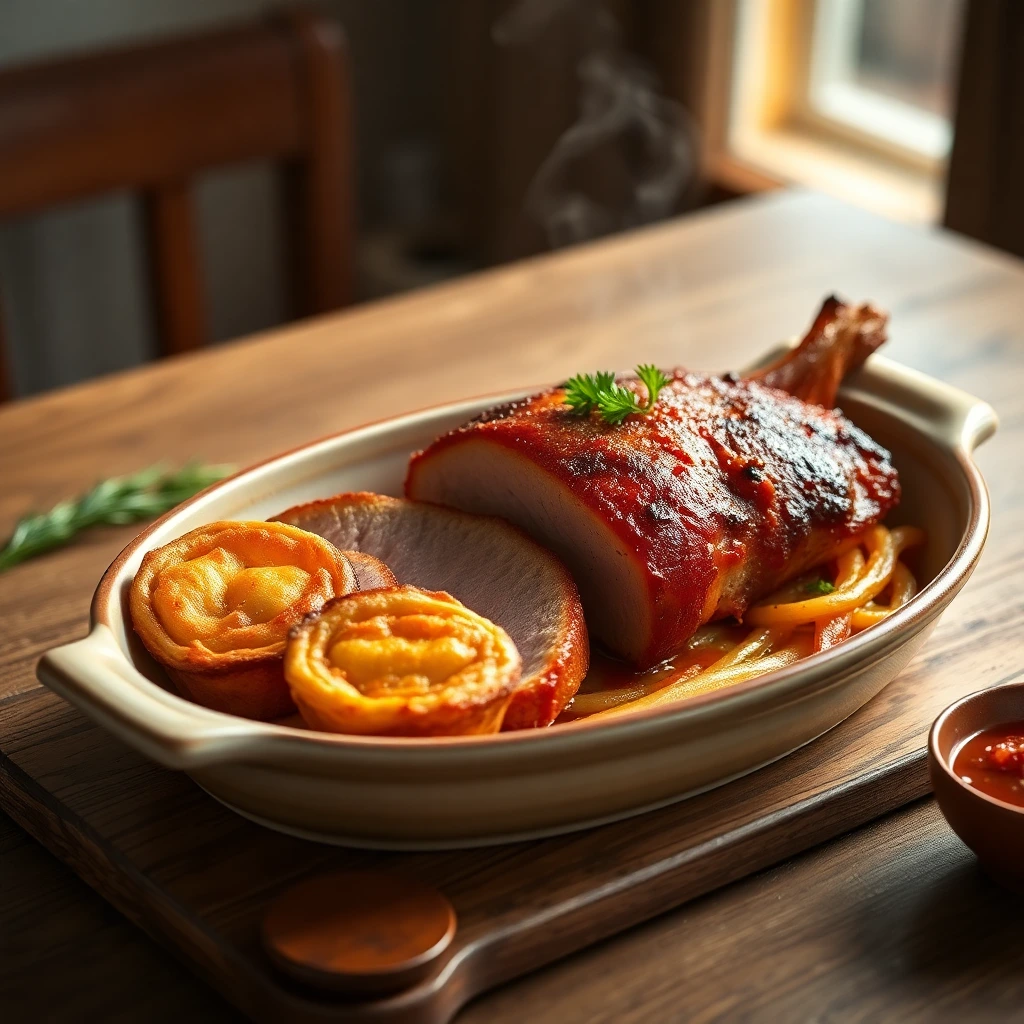 Côte de porc Coréen gochujang