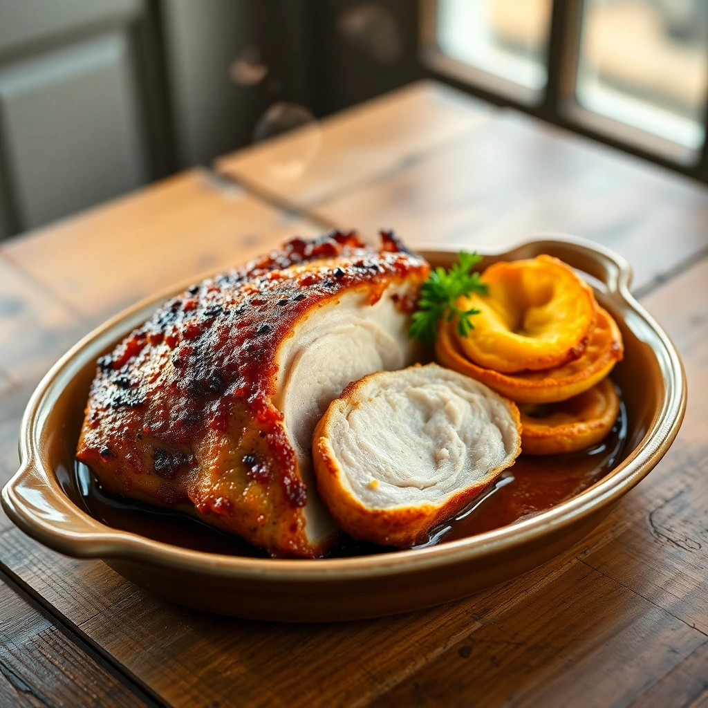 Côte de porc Gingembre-soja