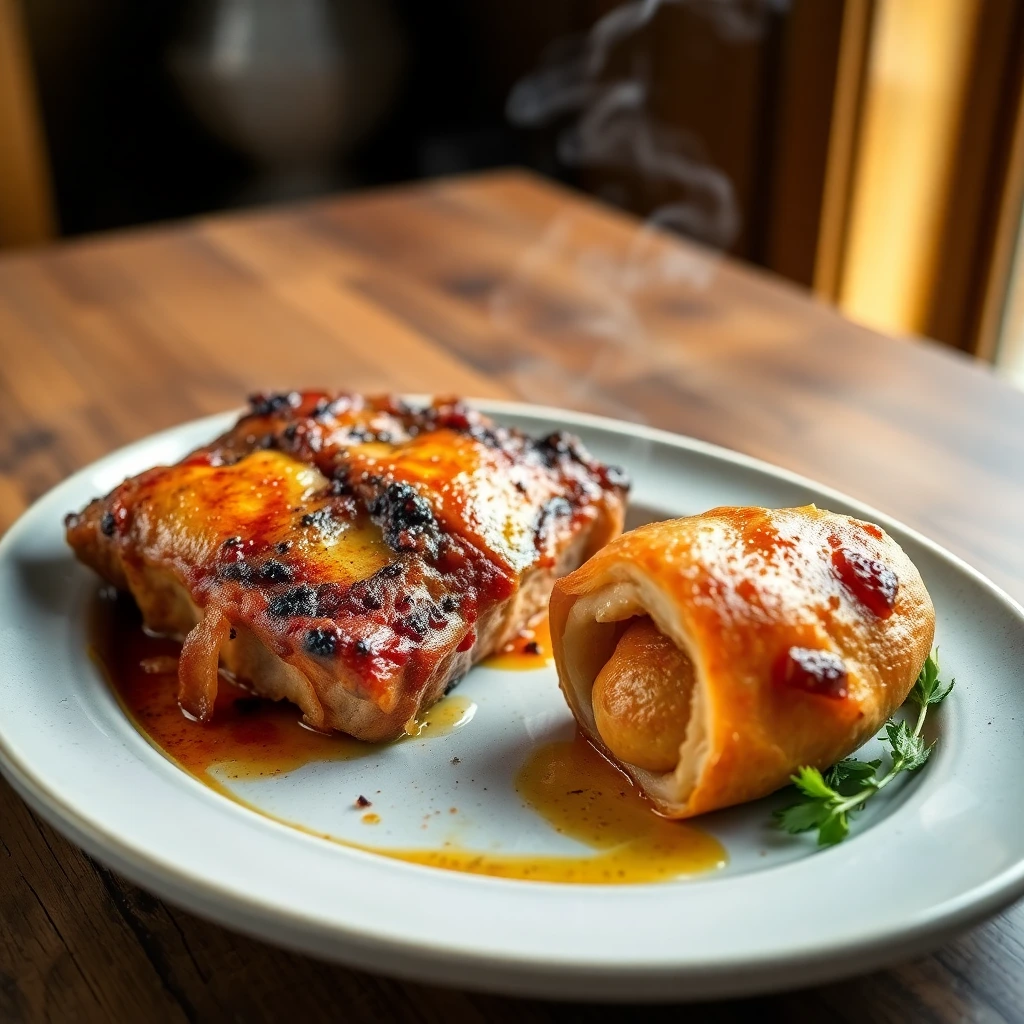Côte de porc Harissa