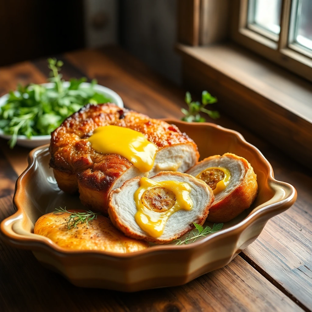 Côte de porc Moutarde à l’ancienne