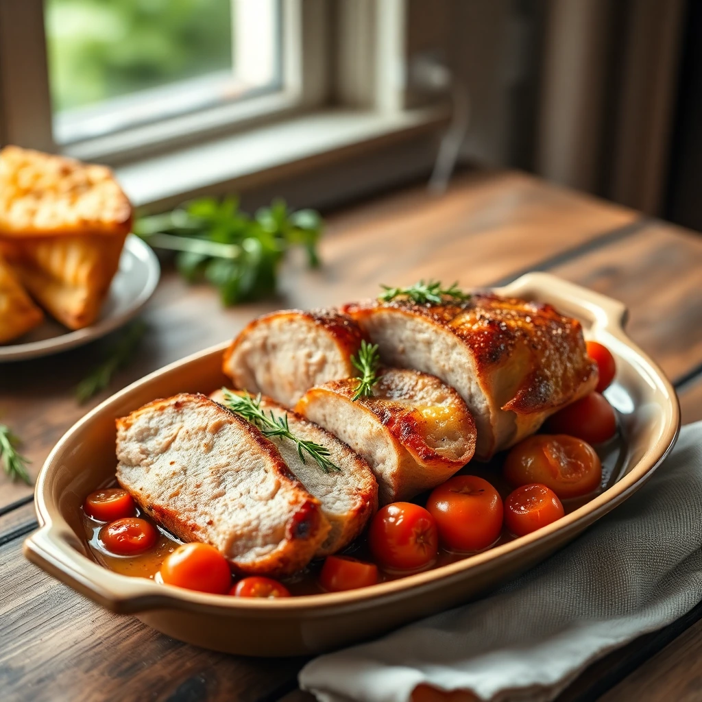 Côte de porc Provençal