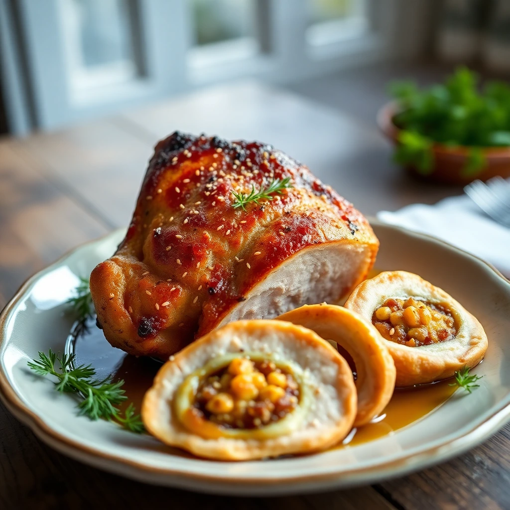 Côte de porc Sésame-soja