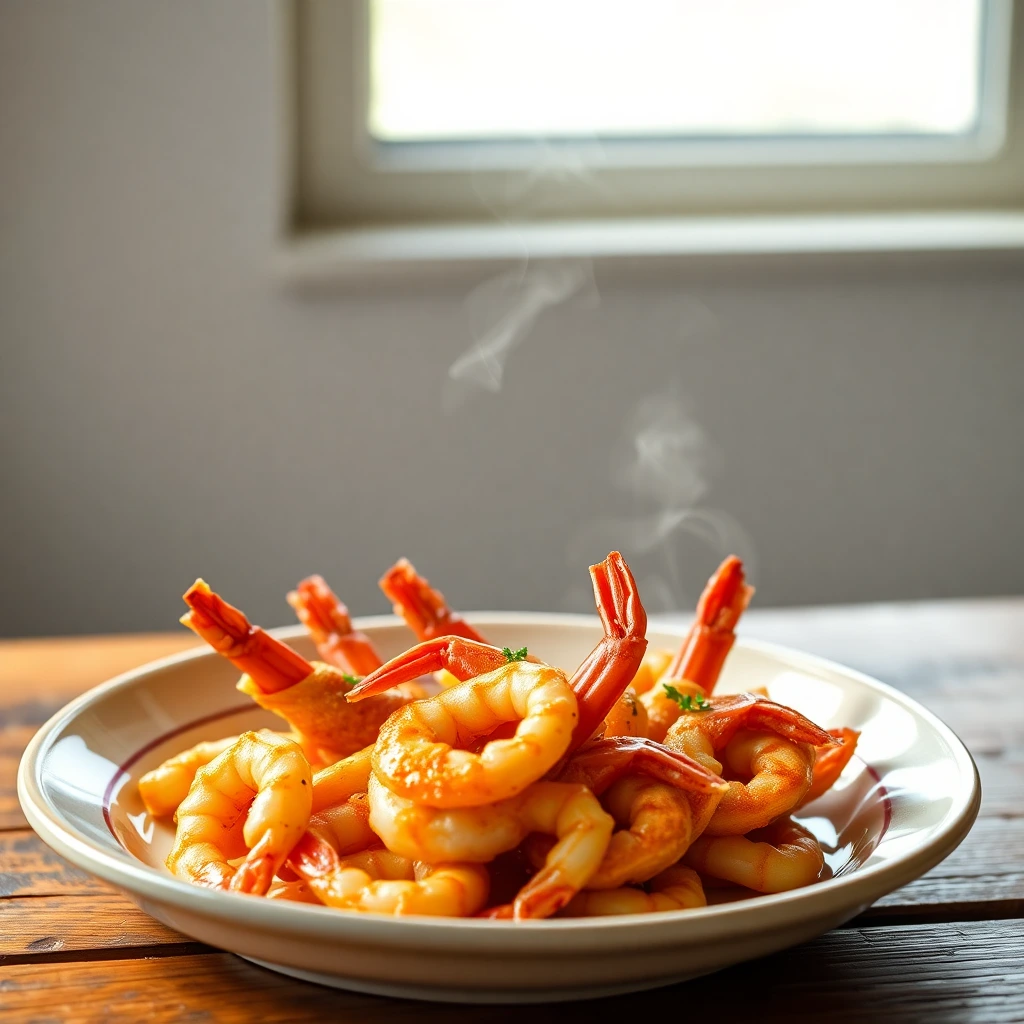 Crevettes Coréen gochujang