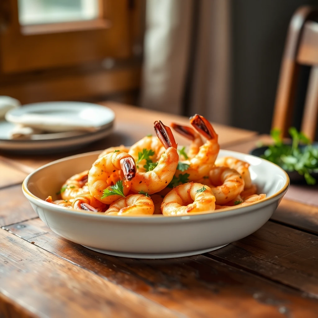 Crevettes Harissa