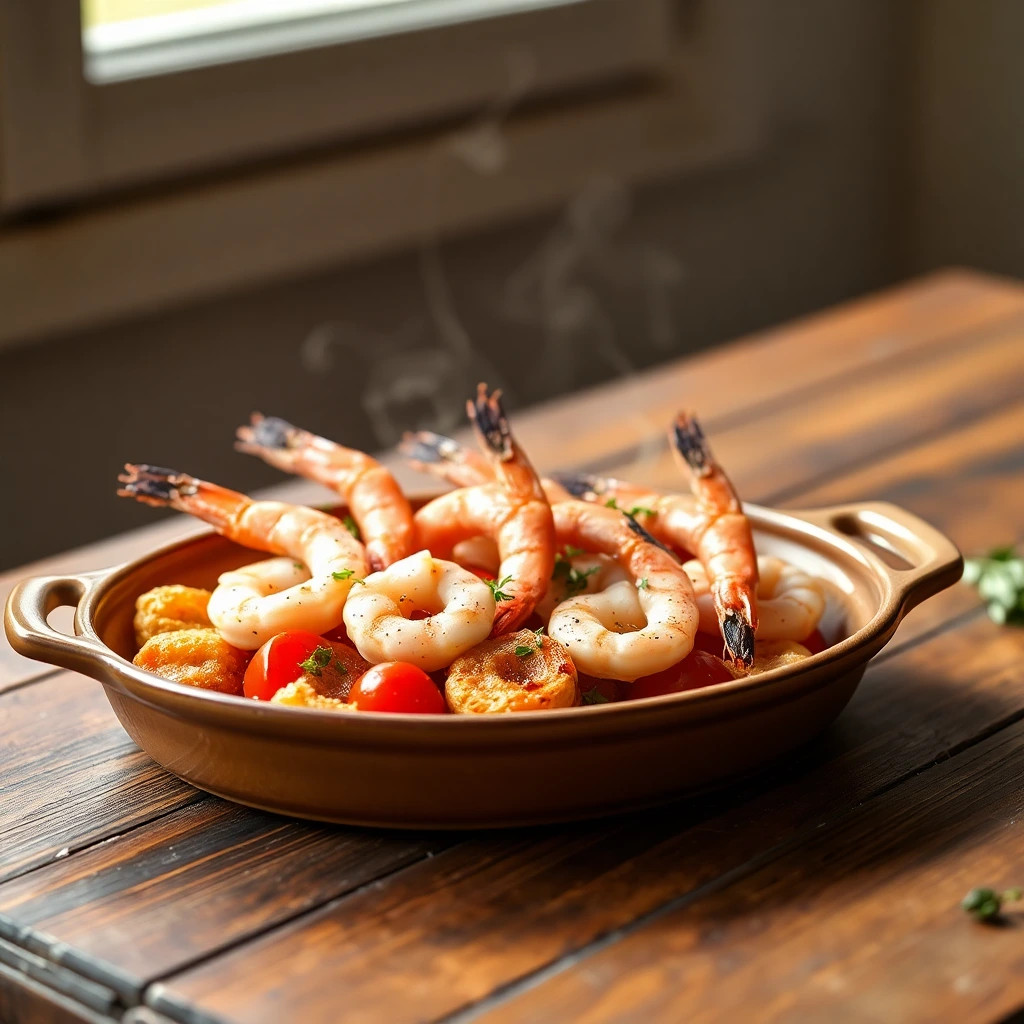 Crevettes Méditerranéen