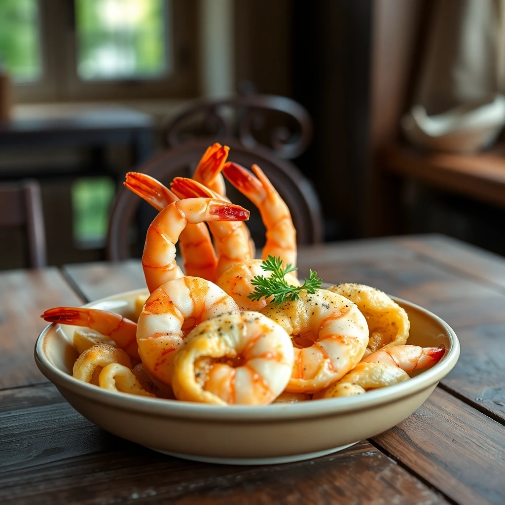 Crevettes nature