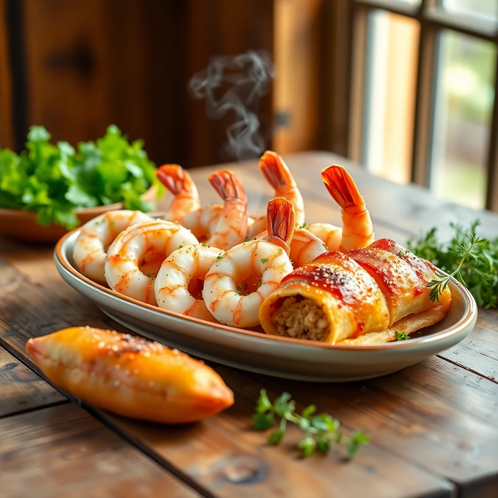 Crevettes Sésame-soja