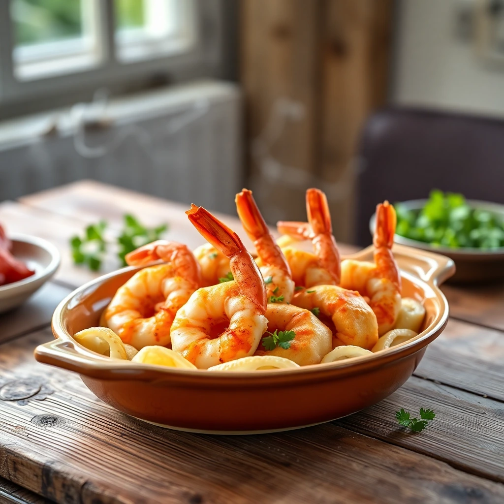 Crevettes Tandoori