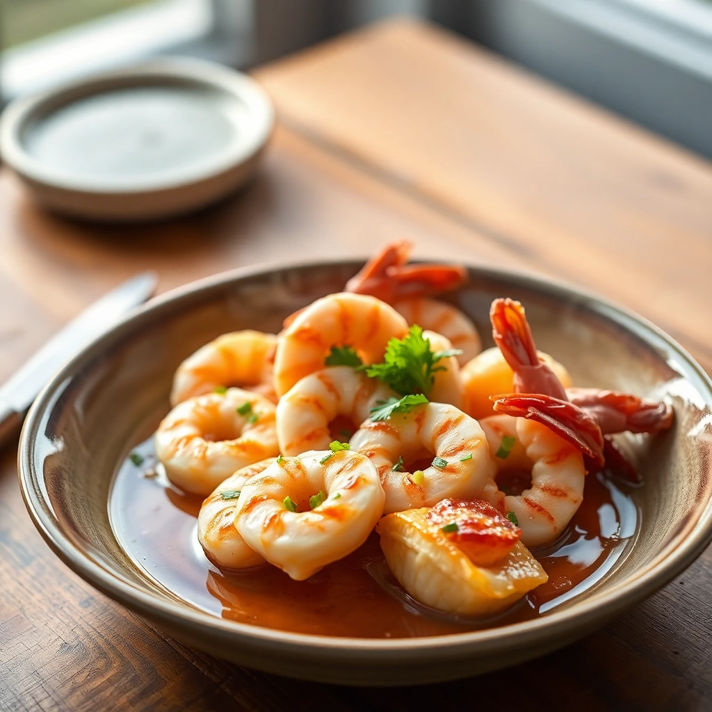 Crevettes Teriyaki
