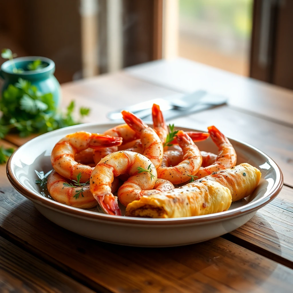Crevettes Zaatar