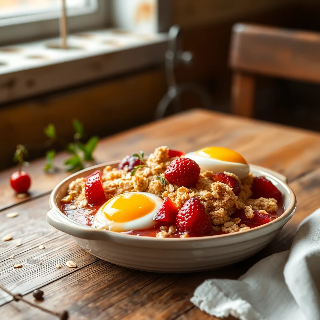 Crumble Fruits rouges