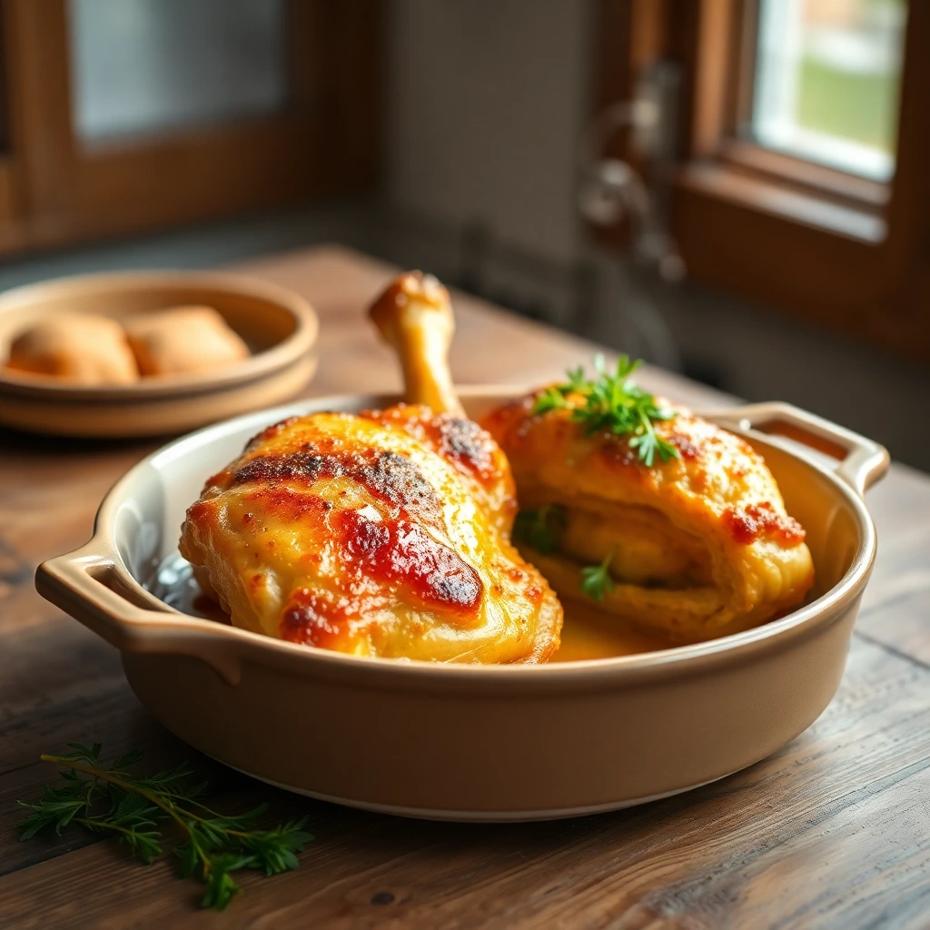 Cuisses de poulet Balsamique-miel