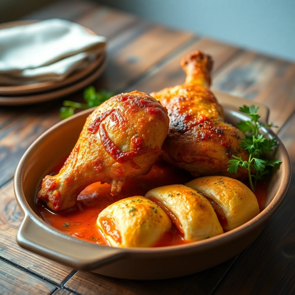 Cuisses de poulet Buffalo
