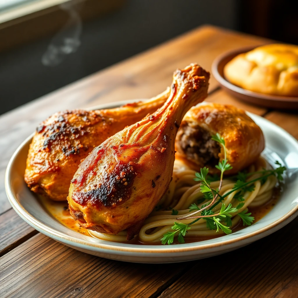 Cuisses de poulet Cajun épicé