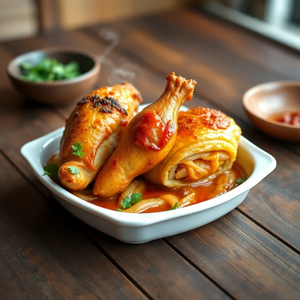 Cuisses de poulet Coréen gochujang