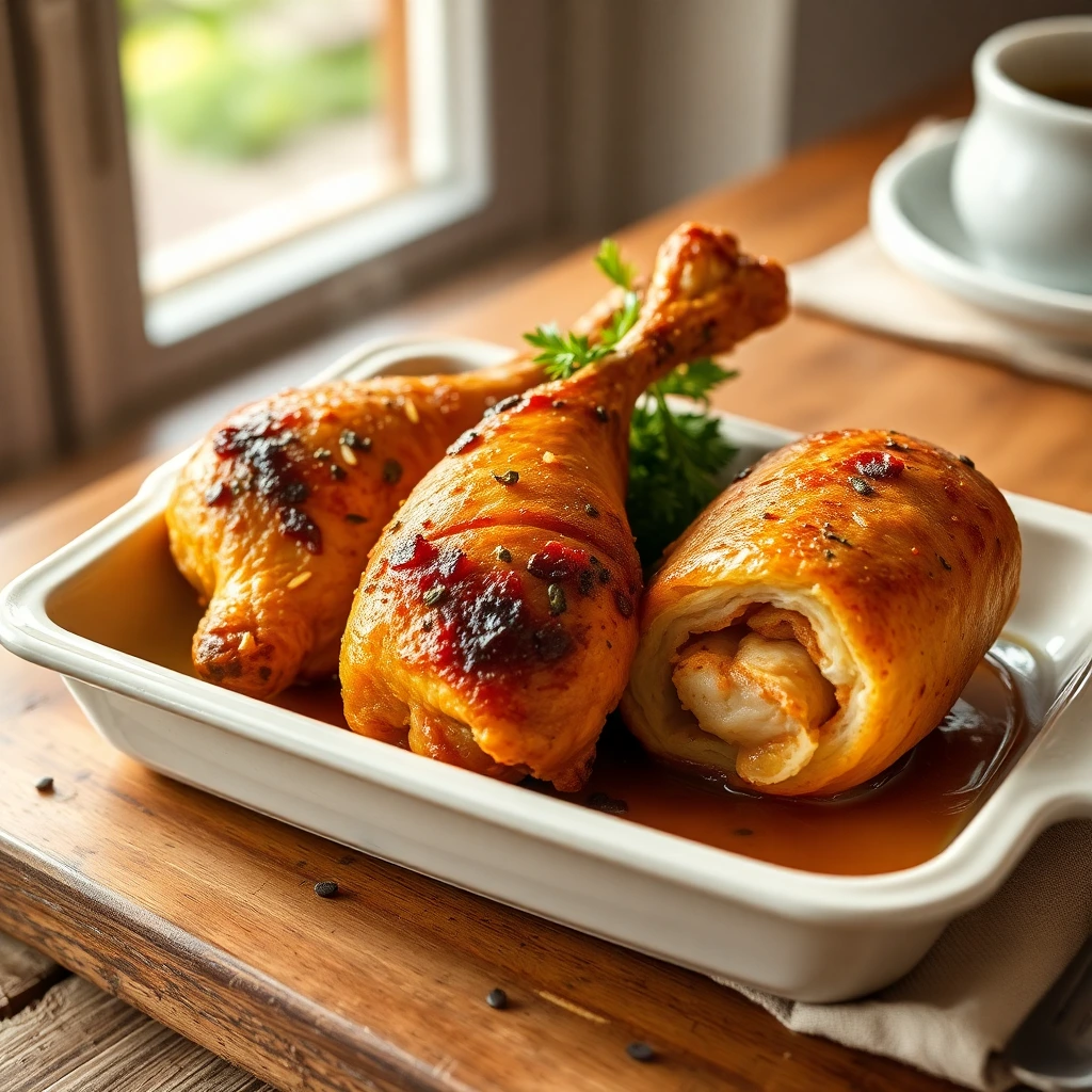 Cuisses de poulet Gingembre-soja