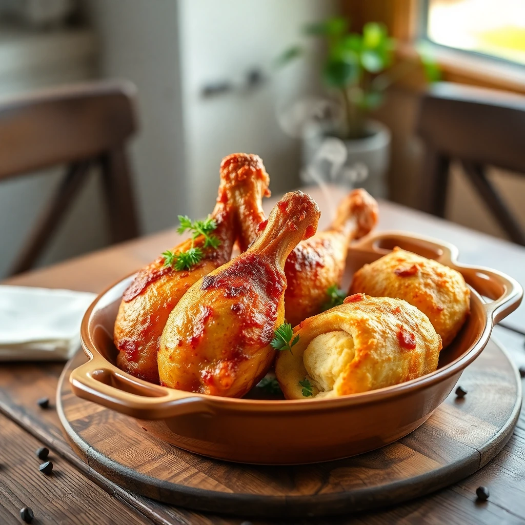 Cuisses de poulet Paprika fumé