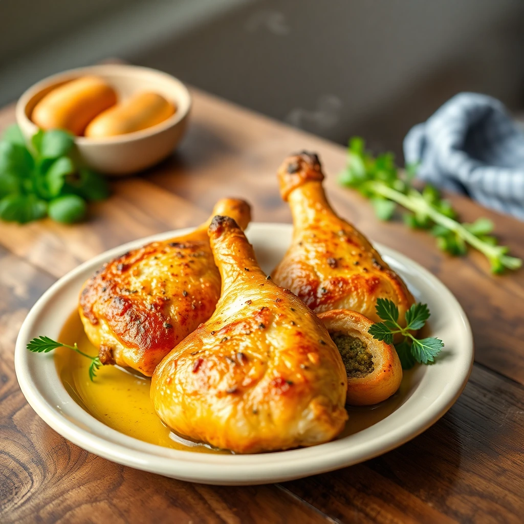 Cuisses de poulet Pesto