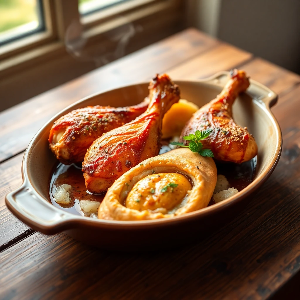 Cuisses de poulet Teriyaki