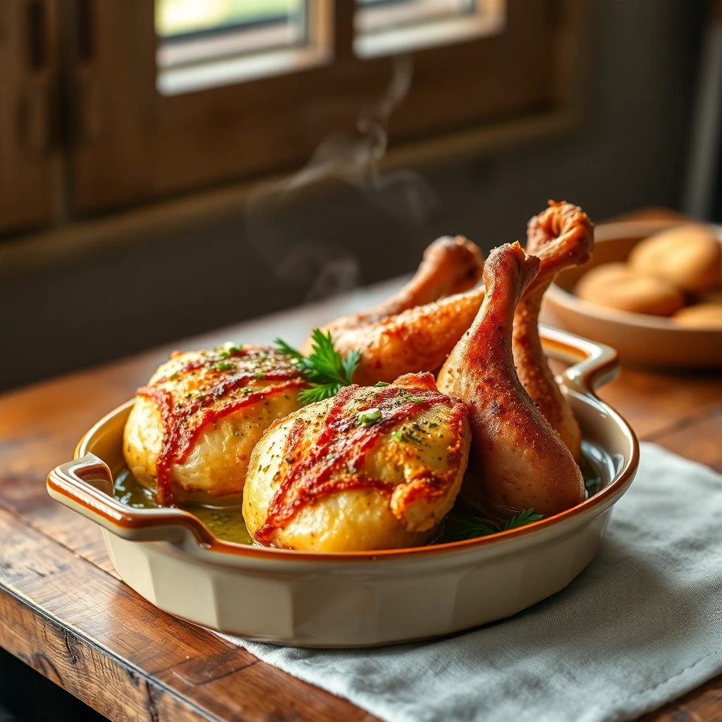 Cuisses de poulet Zaatar