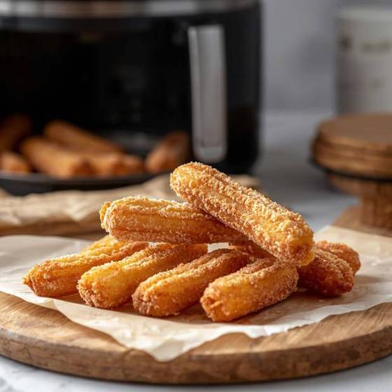 Churros maison légers