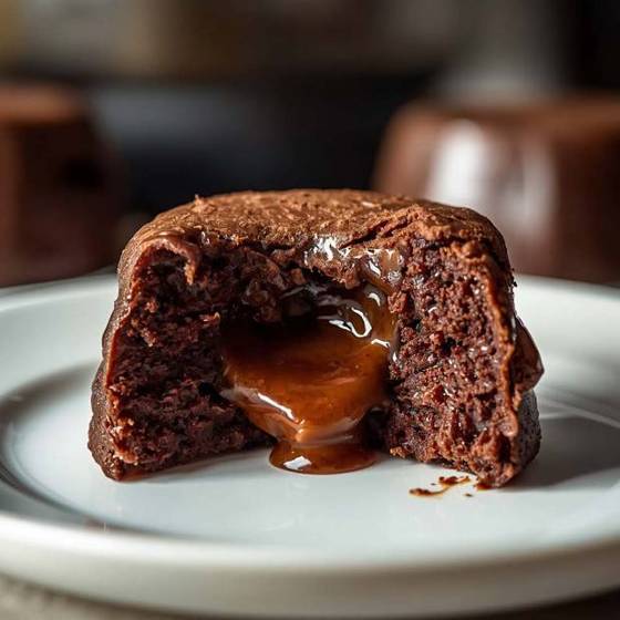 Fondant au chocolat léger