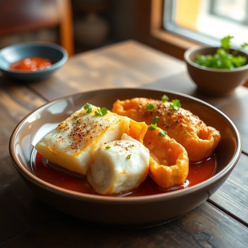 Dos de colin Coréen gochujang
