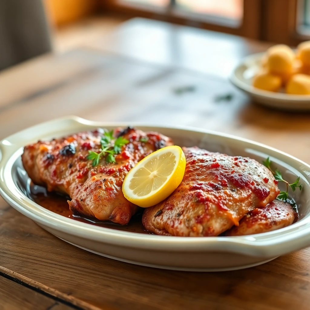 Émincé de porc Piri-piri