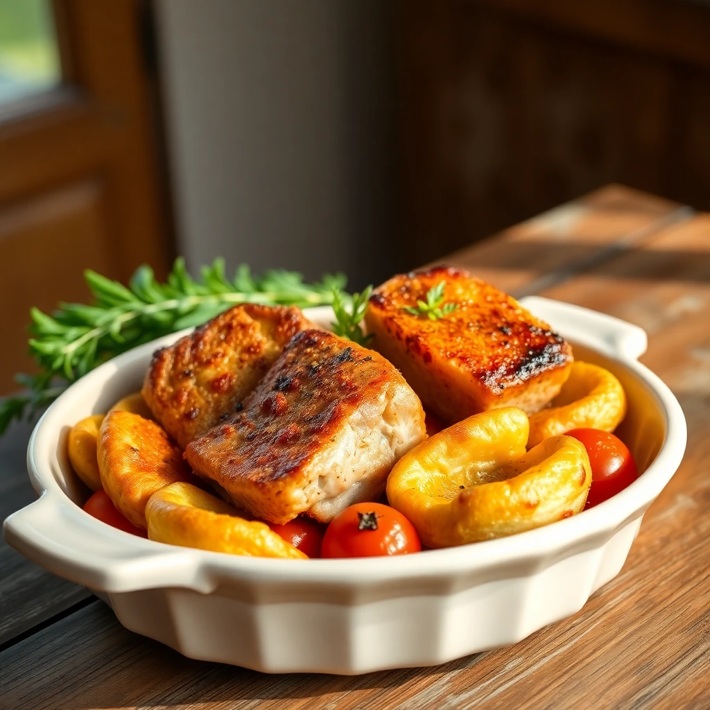 Émincé de porc Provençal