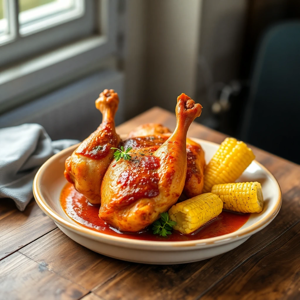 Émincé de poulet BBQ fumé
