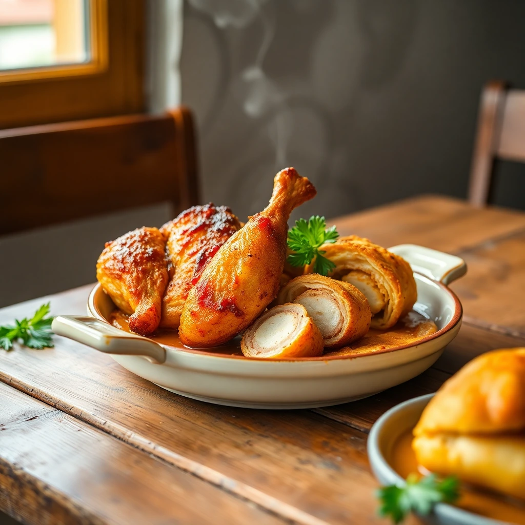 Émincé de poulet Cajun épicé