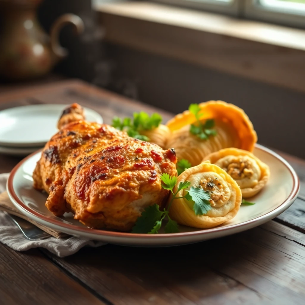 Émincé de poulet Garam masala