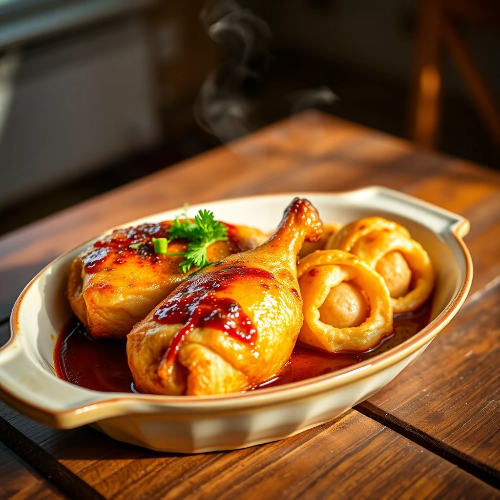 Émincé de poulet Teriyaki
