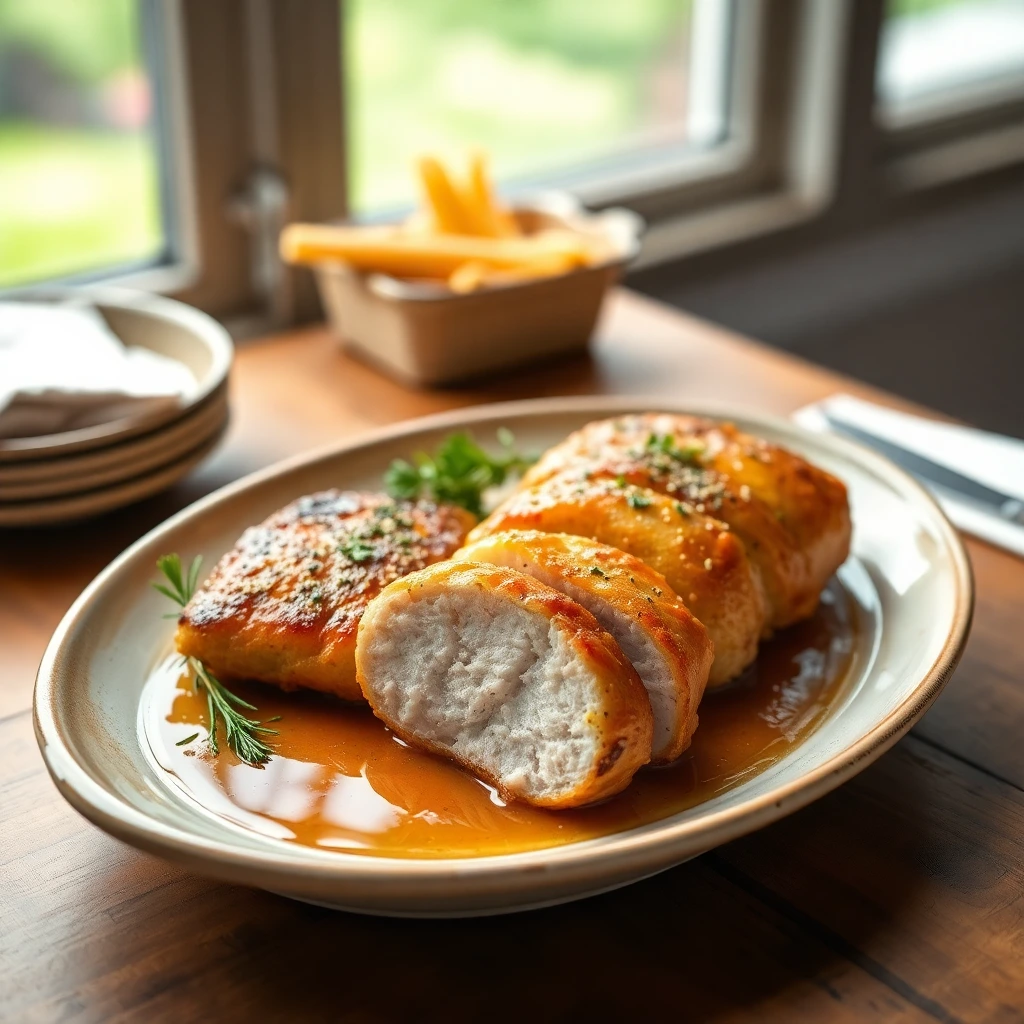 Escalope de dinde Balsamique-miel