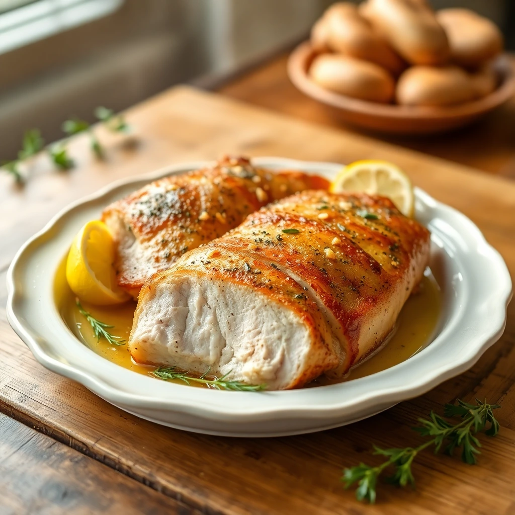 Escalope de dinde Citron & herbes