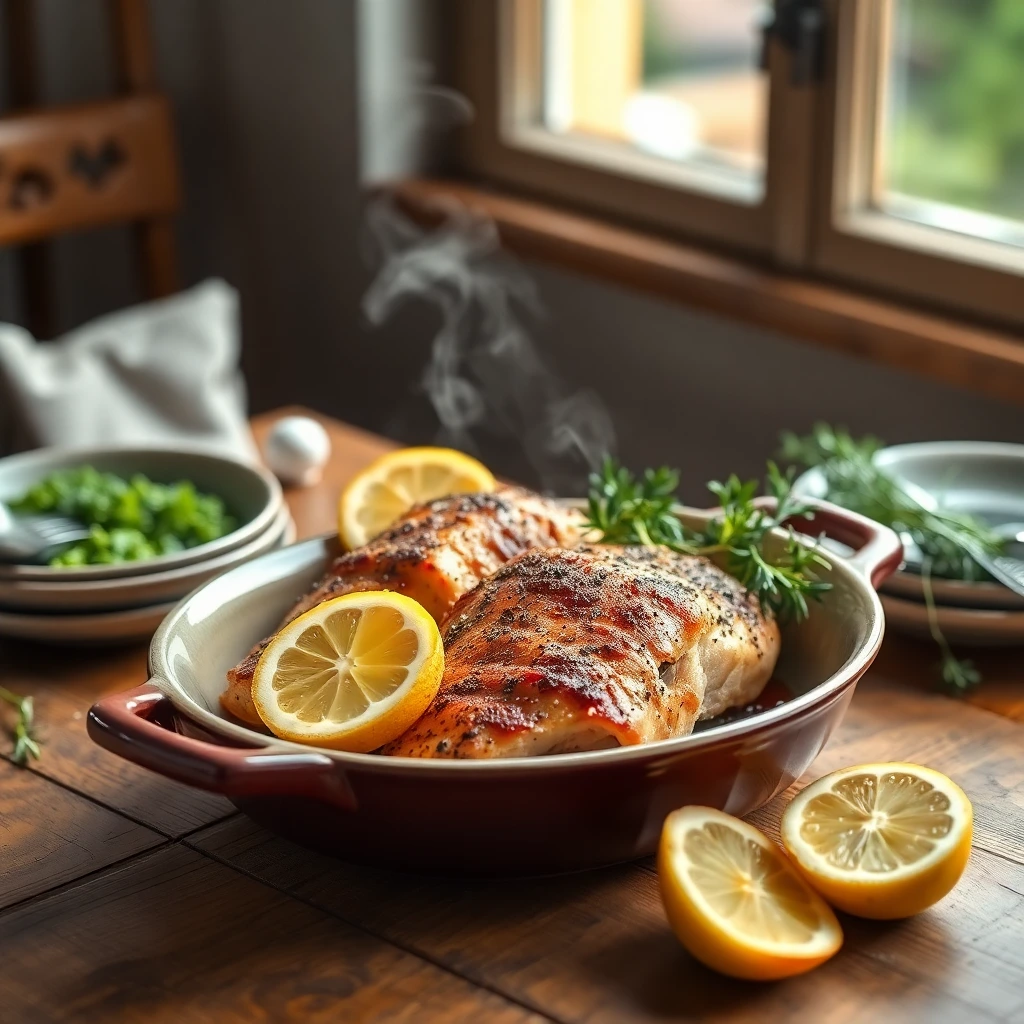Escalope de dinde Citron-poivre