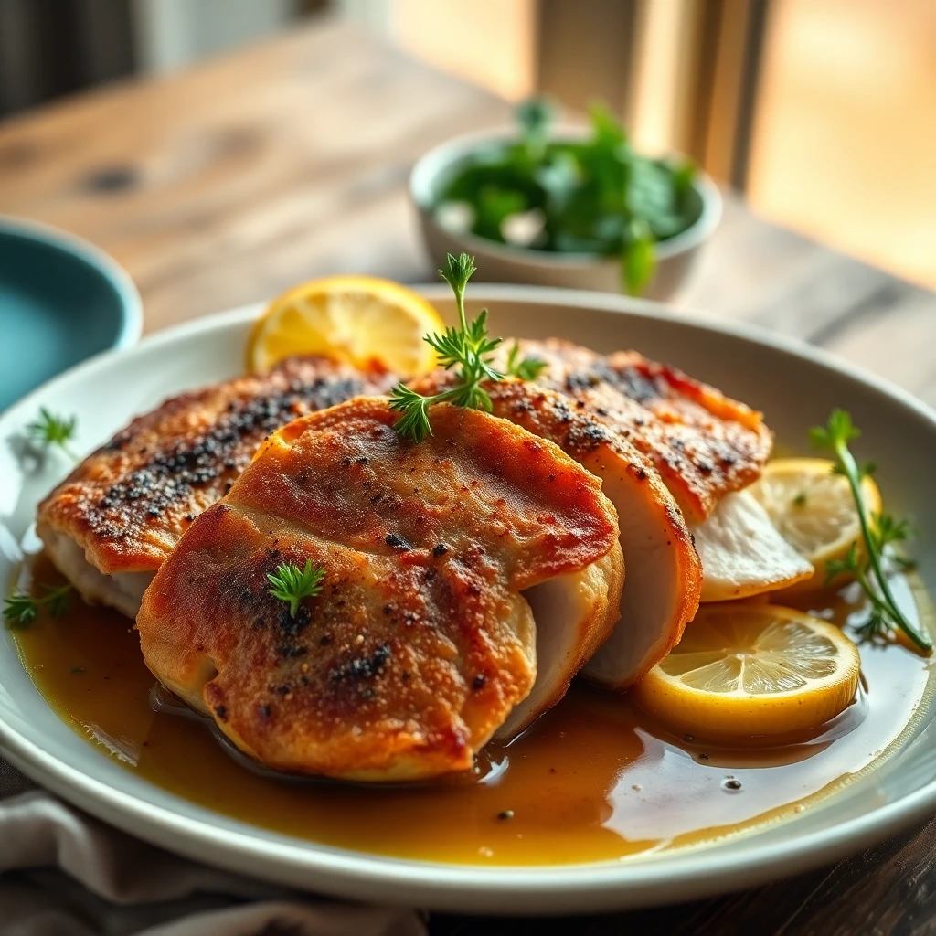 Escalope de dinde Citron vert & coriandre