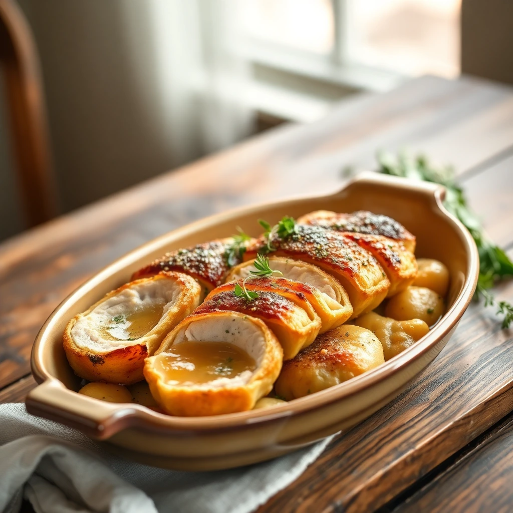 Escalope de dinde Miel-moutarde