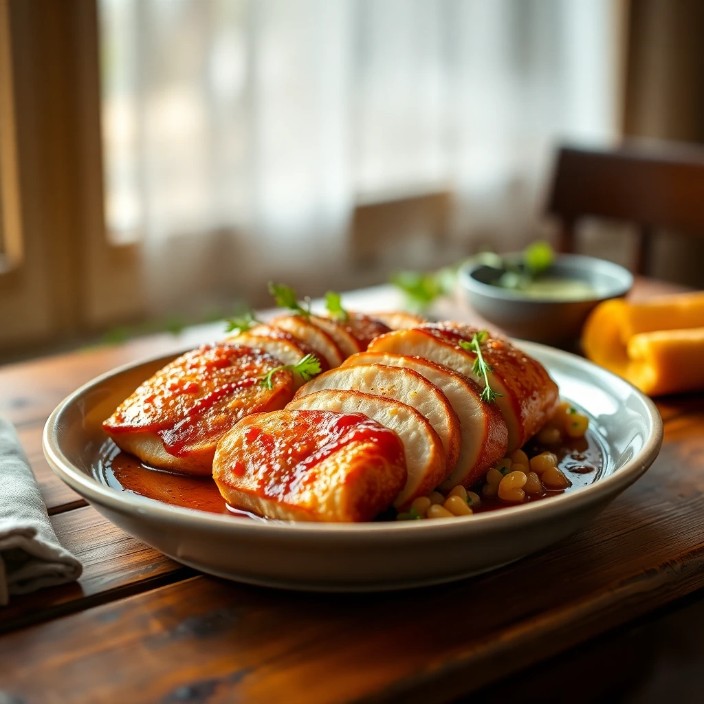 Escalope de dinde Teriyaki