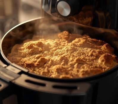 Crumble aux pommes express à l’AirFryerr
