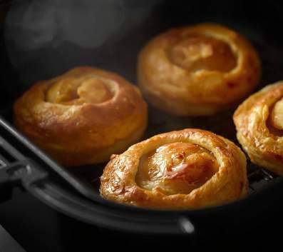 Feuilletés sucrés aux pommes